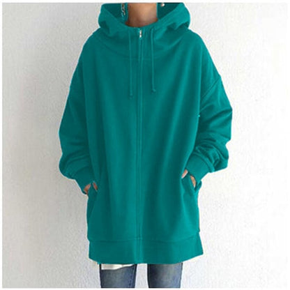 🔥Buy 2 Free Shipping✈️Women's Autumn/Winter Zipper Hooded Sweater