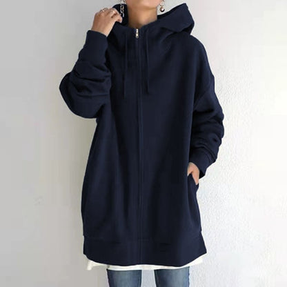 🔥Buy 2 Free Shipping✈️Women's Autumn/Winter Zipper Hooded Sweater