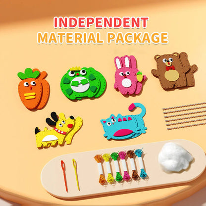 🔥Buy more Free shipping🧵Children's DIY Handcraft Sewing Fun Kit