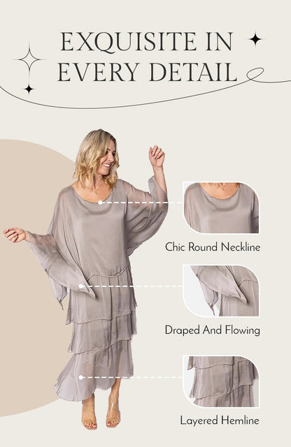 👗 50% OFF NOW! 🎨 Artistic Style Loose Dress – Relaxed Fit, Unique Design & Perfect for Casual Days 🌸