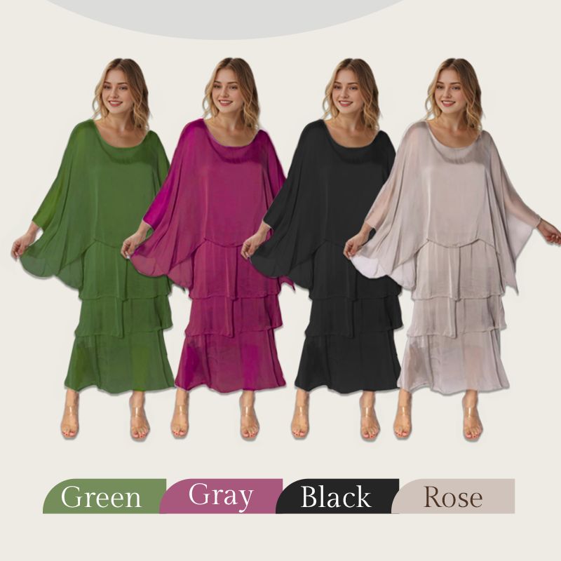 👗 50% OFF NOW! 🎨 Artistic Style Loose Dress – Relaxed Fit, Unique Design & Perfect for Casual Days 🌸