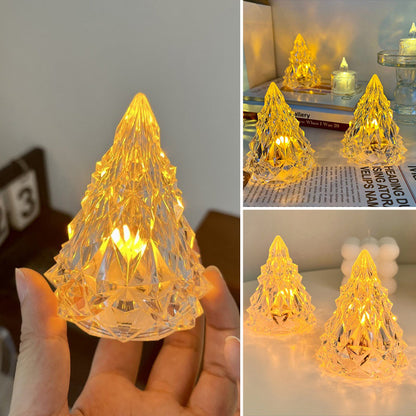 🎁Christmas Sale✨Mini LED Crystal Christmas Tree🎁Buy 1 Get 1 Free