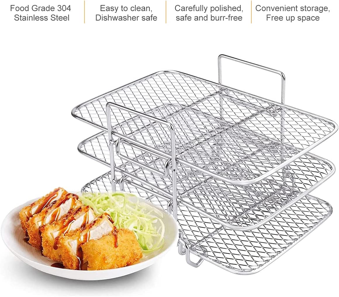 🔥Buy 2 get 1 free🔥Double Basket Air Fryers Rack