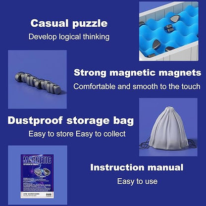🎁Christmas Hot Sale🎄Magnetic Chess Game🔥For Kids and Adults