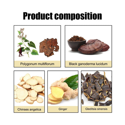 🔥Buy 2 Free Shipping✈️Polygonum Multiflorum GInger Shine Nourishing Root Shampoo