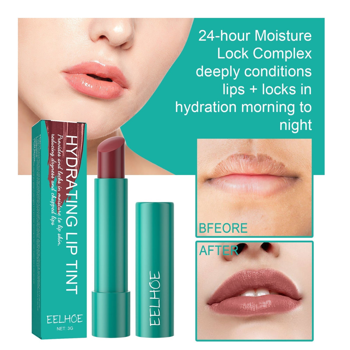 24-Hours Moisture Hydrating Lip Tint✨BUY 1 GET 1 FREE
