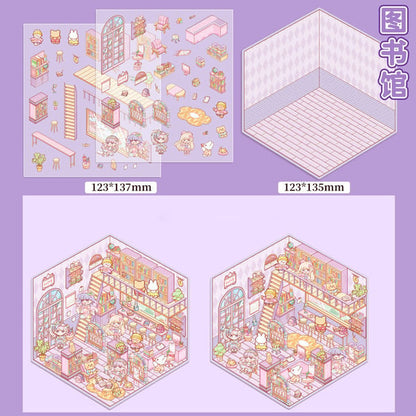 🎁HOT PRODUCT🎁DIY 3D House Stickers