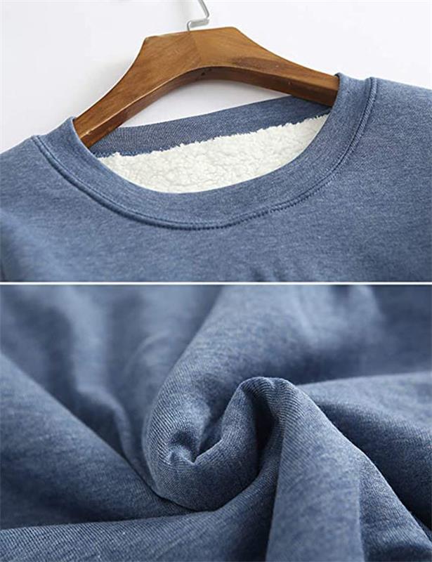 ❄️Get ready for the cold season❄️Women‘s NEW Casual Cotton Round Neck Solid Sweatshirt (S-5XL)🙋‍♀️