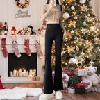 [Best Gift For Her] Women’s Fleece Slimming Flared Pants