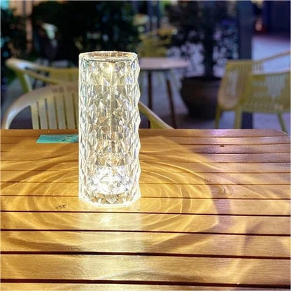 Hot Sale-Touching Control Rose Crystal Lamp - Buy 2 Free Shipping