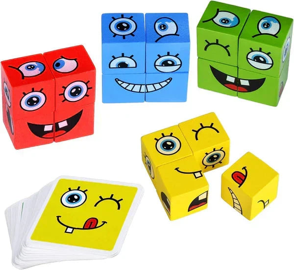 🏆The Best Children’s Day Gift🎁5D Puzzle Educational Faces Changing Family Game🧩