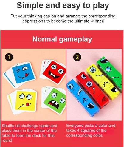 🏆The Best Children’s Day Gift🎁5D Puzzle Educational Faces Changing Family Game🧩