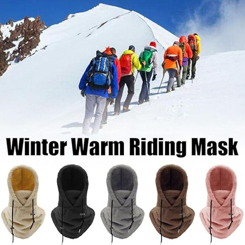 🔥Early Winter Discount-50% OFF⏰Unisex Warm Ski Hooded Scarf ☃️✈️Free Shipping