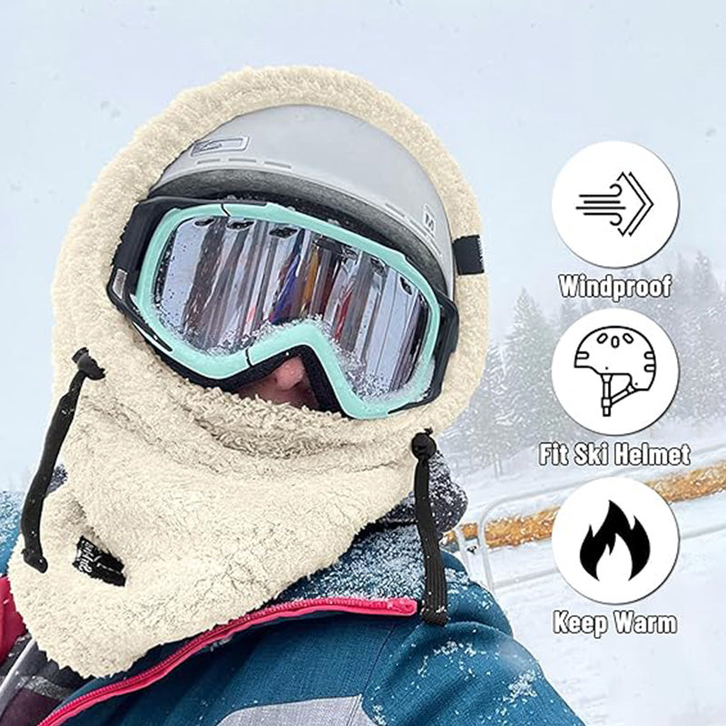 🔥Early Winter Discount-50% OFF⏰Unisex Warm Ski Hooded Scarf ☃️✈️Free Shipping