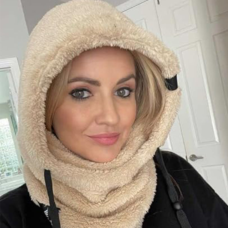 🔥Early Winter Discount-50% OFF⏰Unisex Warm Ski Hooded Scarf ☃️✈️Free Shipping
