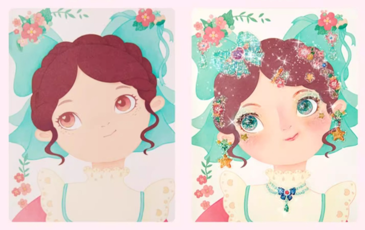 🎄Early Xmas Sales - 49% OFF🎅Fantasy 3-in-1 Princess Dress Up & Make Up Game Set💝
