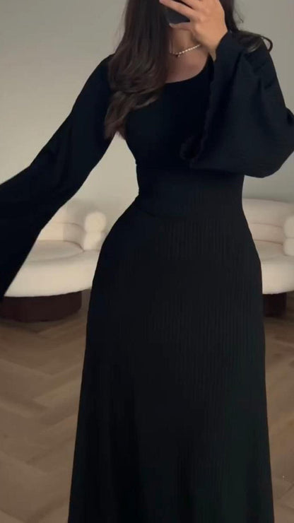 🎄Xmas Hot Sale - 49% OFF🎅Long Sleeve Split Loose Casual Dress ✈️2pcs free shipping