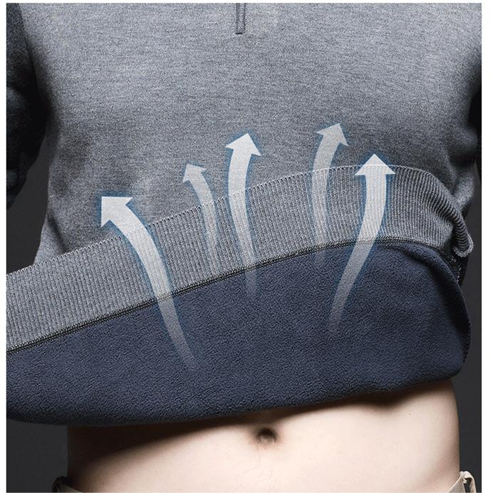 ❄️Winter Essentials -🔥Men's Winter Lapel Padded Thickened Sweater