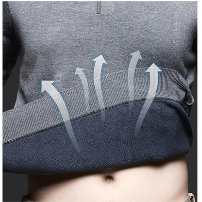 ❄️Winter Essentials -🔥Men's Winter Lapel Padded Thickened Sweater