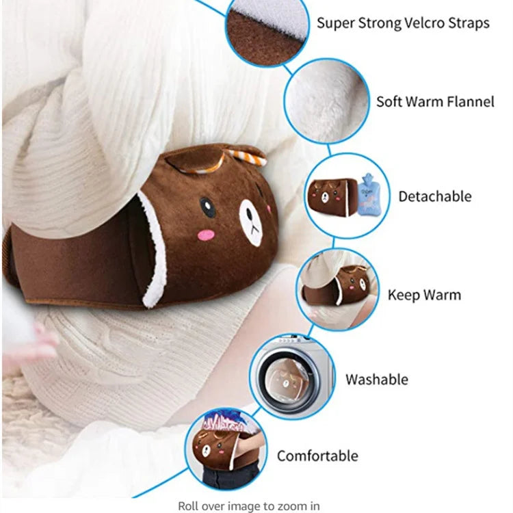 🎁Christmas Gift 🎄 Plush Hot Water Bottle Belt For Refilling✈️Buy 2 Free Shipping