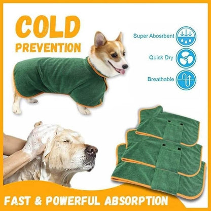 🔥Buy 2 Free Shipping✈️Super Absorbent Pet Bathrobe