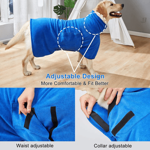 🔥Buy 2 Free Shipping✈️Super Absorbent Pet Bathrobe