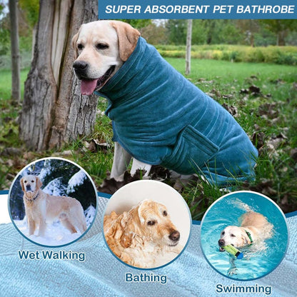 🔥Buy 2 Free Shipping✈️Super Absorbent Pet Bathrobe