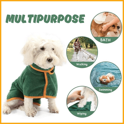 🔥Buy 2 Free Shipping✈️Super Absorbent Pet Bathrobe