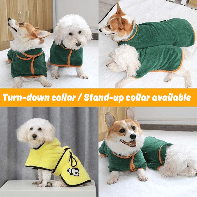 🔥Buy 2 Free Shipping✈️Super Absorbent Pet Bathrobe