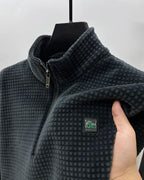 🔥HOT SALE-Premium Half-Zip Alpaca Fleece Pullover✨