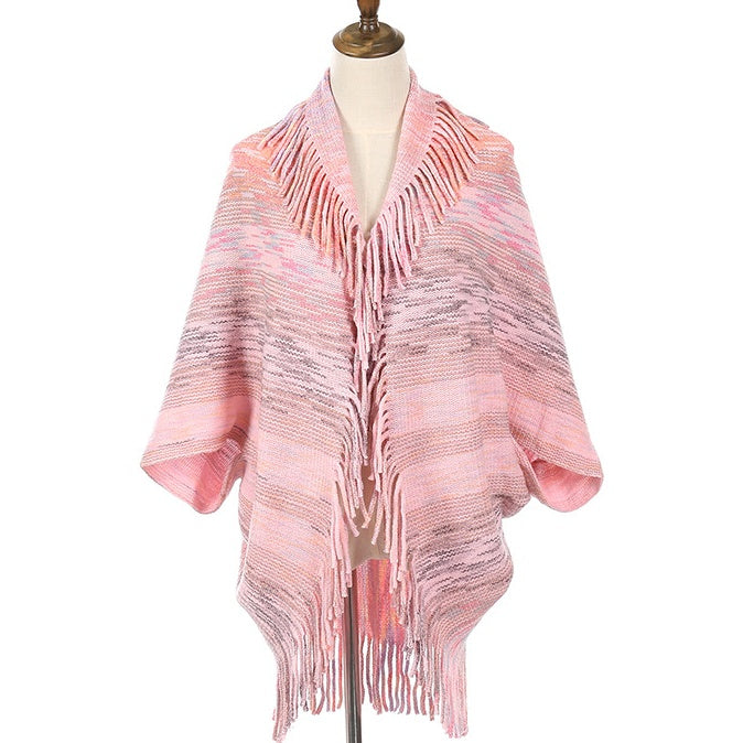 🔥Buy 2 Free Shipping✈️Women's Knitted Tassel Shawl Wrap