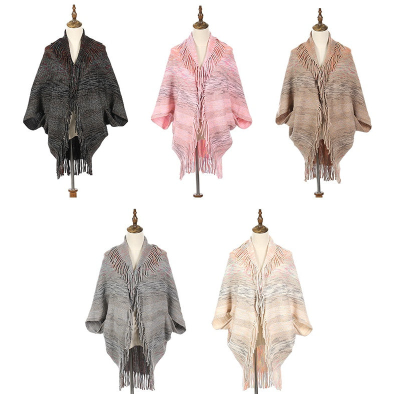 🔥Buy 2 Free Shipping✈️Women's Knitted Tassel Shawl Wrap