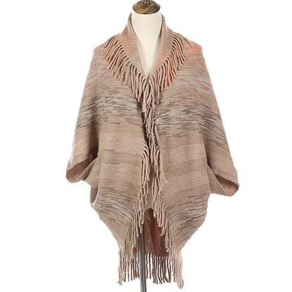 🔥Buy 2 Free Shipping✈️Women's Knitted Tassel Shawl Wrap