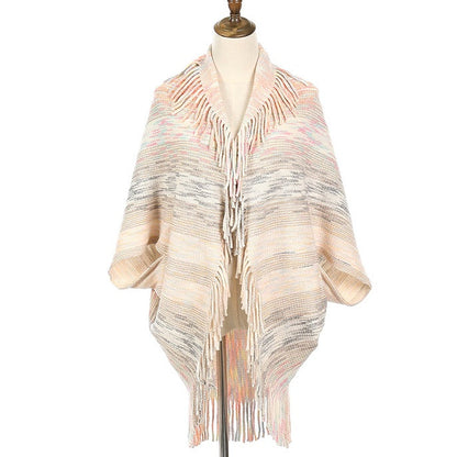 🔥Buy 2 Free Shipping✈️Women's Knitted Tassel Shawl Wrap