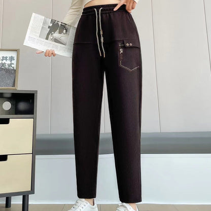 🔥Buy 2 Free Shipping✈️Women's Casual Straight-Leg Drawstring Pants with Pockets