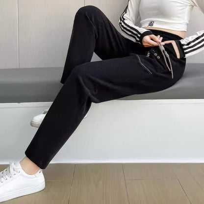 🔥Buy 2 Free Shipping✈️Women's Casual Straight-Leg Drawstring Pants with Pockets