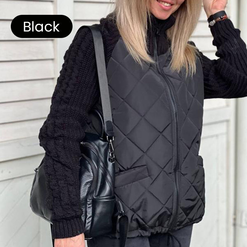 💥Last Day Sale 70% OFF🥰2026 New Women's Knit Patchwork Puffy Jacket
