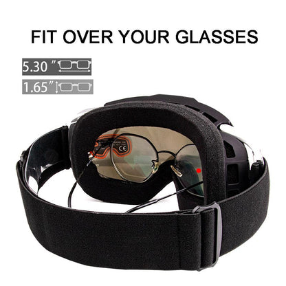 ☃️Perfect Winter Gift!🎁 Large Vision Anti-fog Ski Goggles