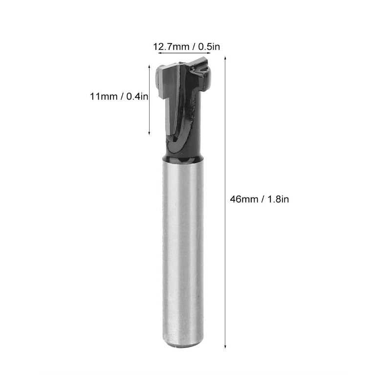 🛠️Woodworking Keyhole Milling Cutter for Straight Cuts & Joinery