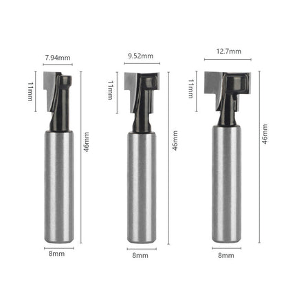 🛠️Woodworking Keyhole Milling Cutter for Straight Cuts & Joinery