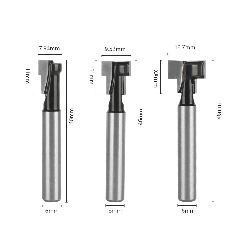 🛠️Woodworking Keyhole Milling Cutter for Straight Cuts & Joinery