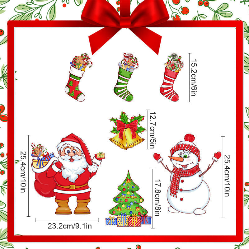 🎅Xmas Sale 49% OFF - 🎄Christmas 3D Cartoon Magnetic Sticker