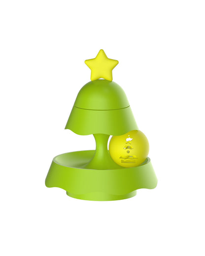 🔥Buy 2 Free Shipping✈️🎄Christmas Tree Illuminated Cat Ball track Toy