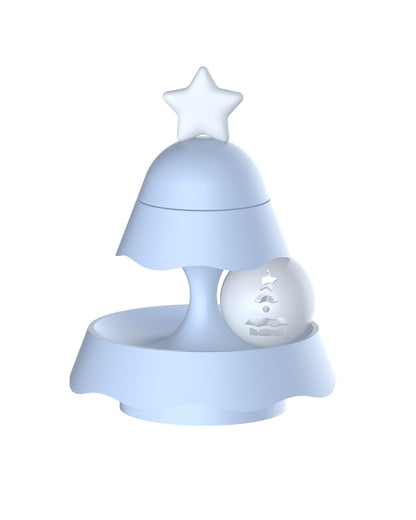 🔥Buy 2 Free Shipping✈️🎄Christmas Tree Illuminated Cat Ball track Toy