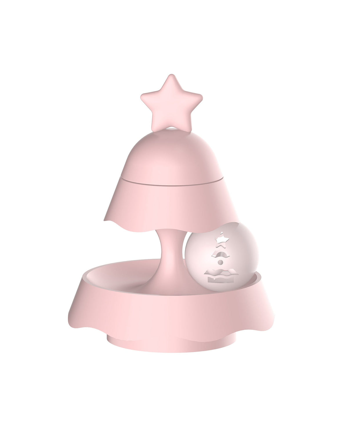 🔥Buy 2 Free Shipping✈️🎄Christmas Tree Illuminated Cat Ball track Toy