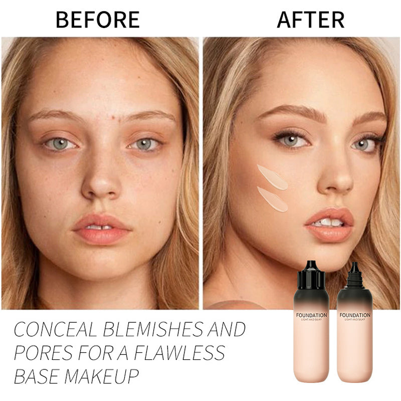 🔥 Hot SALE 49% OFF🔥Lightweight Waterproof Long-Lasting Natural Finish Foundation