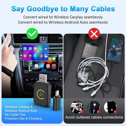 🥰2025 New Hot Sale - 49% OFF✨In-car Interconnection Wireless Carplay Adapter