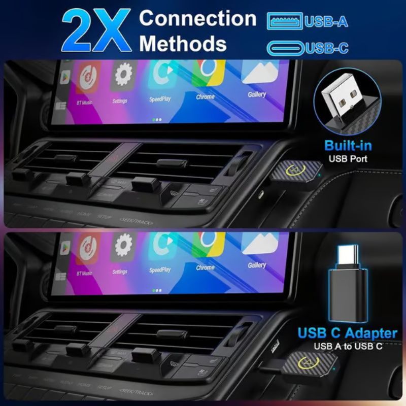 🥰2025 New Hot Sale - 49% OFF✨In-car Interconnection Wireless Carplay Adapter