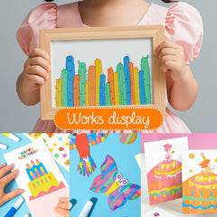 🎅CHRISTMAS SALE 45% OFF🎄20Pcs DIY Rainbow Scratch Art🎄