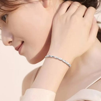 💥Buy 3 Get 1 Free✨Elegant Sparkling Lucky Clover Bracelet🍀